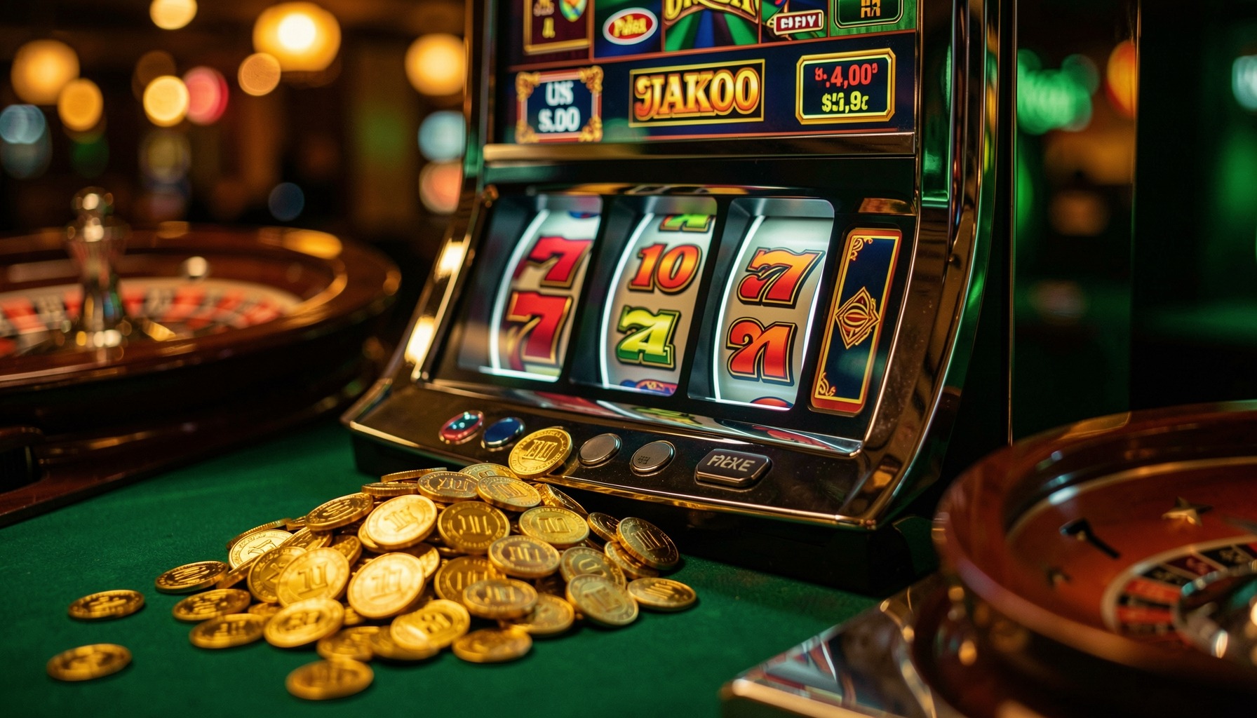 Funciones Especiales y Jackpots